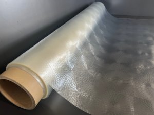 円タイル柄　エンボスフィルム