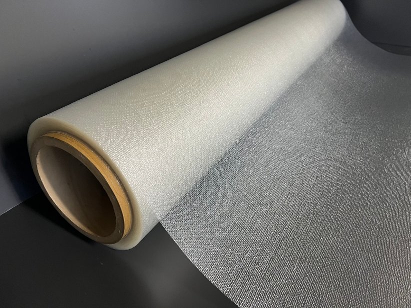 エンボスロール写真（格子・クロス柄）