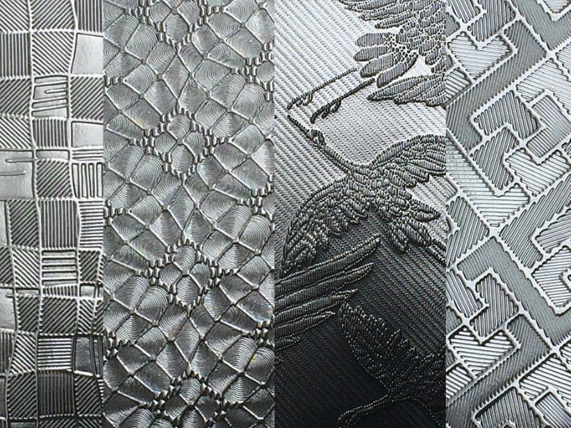 エンボス柄の参考イメージ