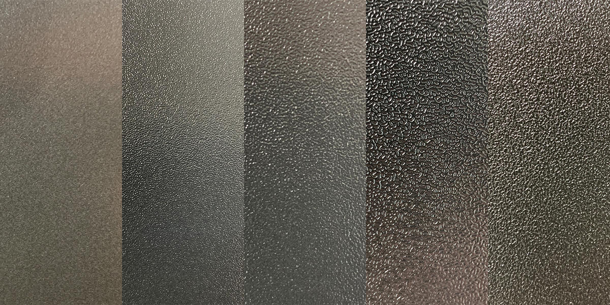 マット・梨地柄のエンボスフィルムのバリュエーション（一部抜粋）