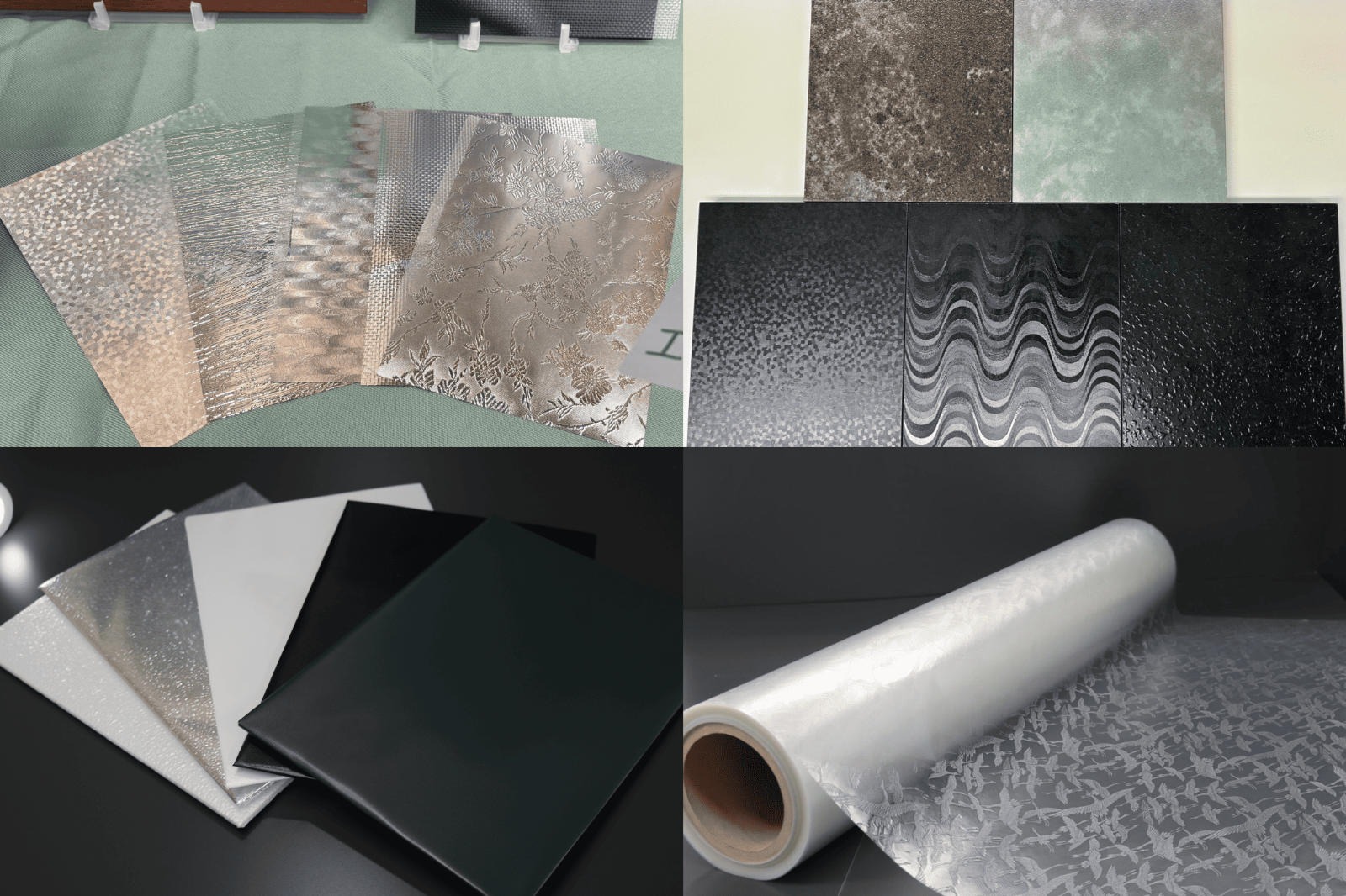 エンボスフィルムが加飾フィルムとして高級感・触感付与も実現している画像