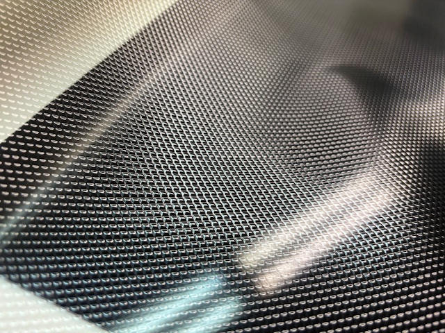 OPPフィルムへのダイヤ柄エンボス加工