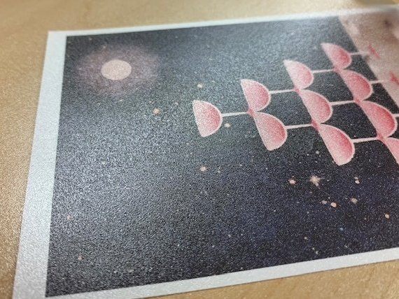 エンボス加工の参考例（ラミネートフィルム：高級感）