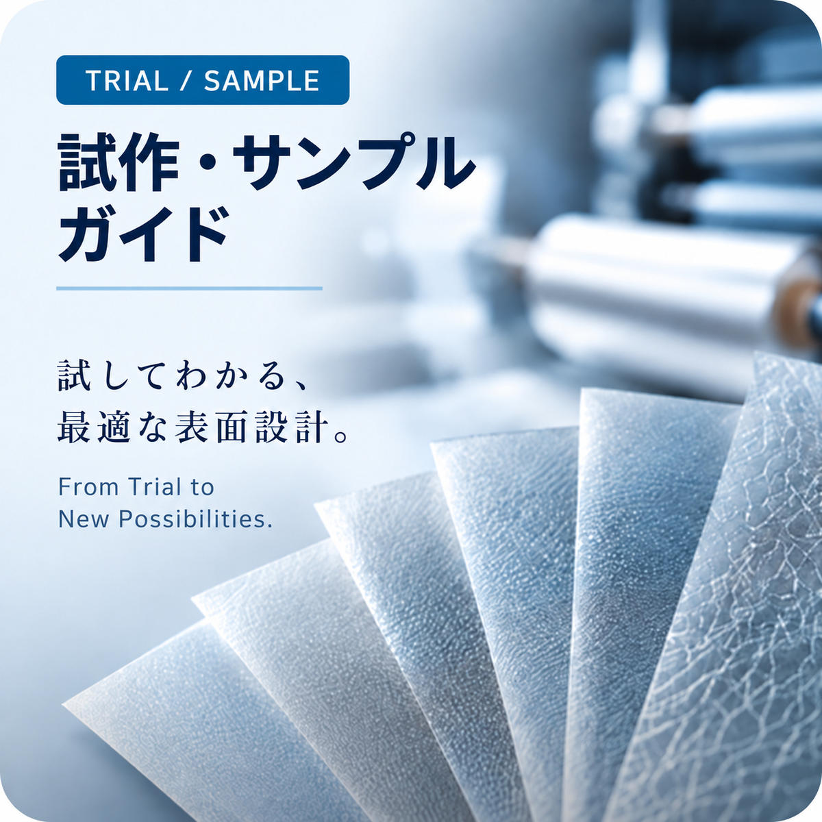 エンボス加工 試作・サンプルガイド